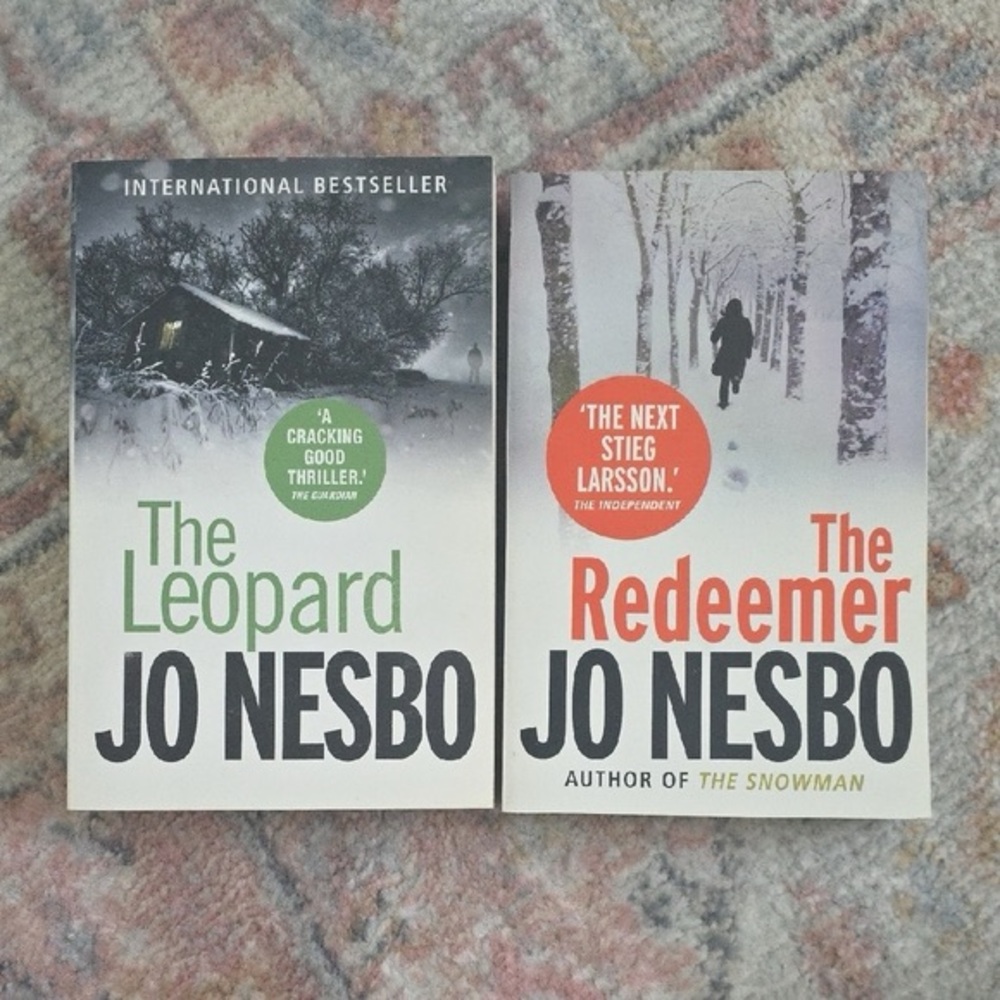 Jo Nesbo Book Set  The Leopard&The Redeemer